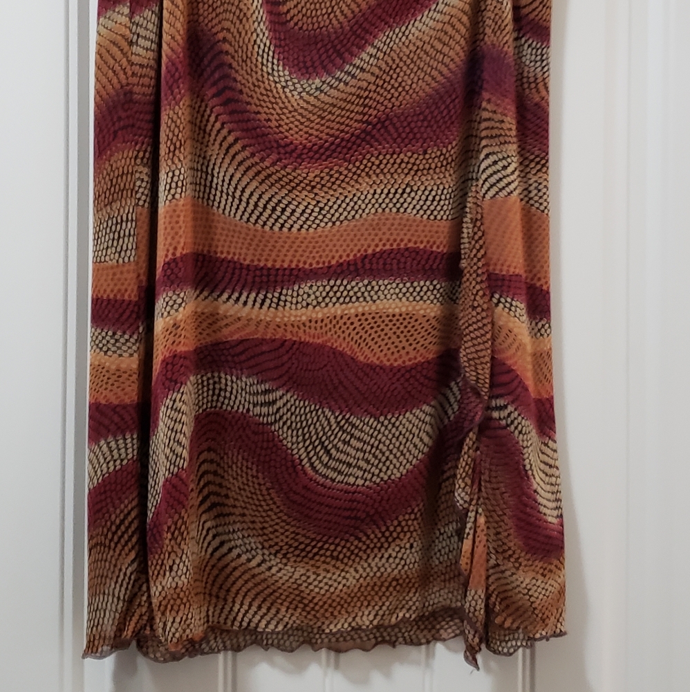 Flowy skirt, multi colored